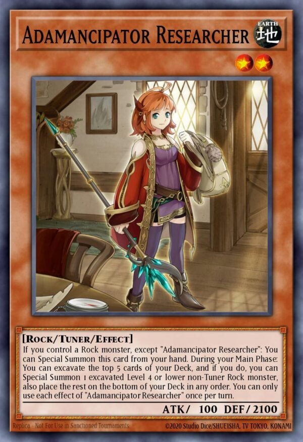 Adamancipator Researcher - 2021 Tin of Ancient Battles (Ultra Rare)
