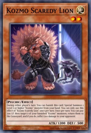 Kozmo Scaredy Lion - Shining Victories (Super Rare)