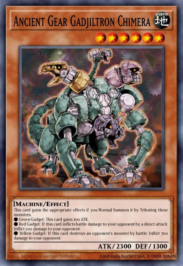Ancient Gear Gadjiltron Chimera - Machine Reactor Structure Deck (Common)