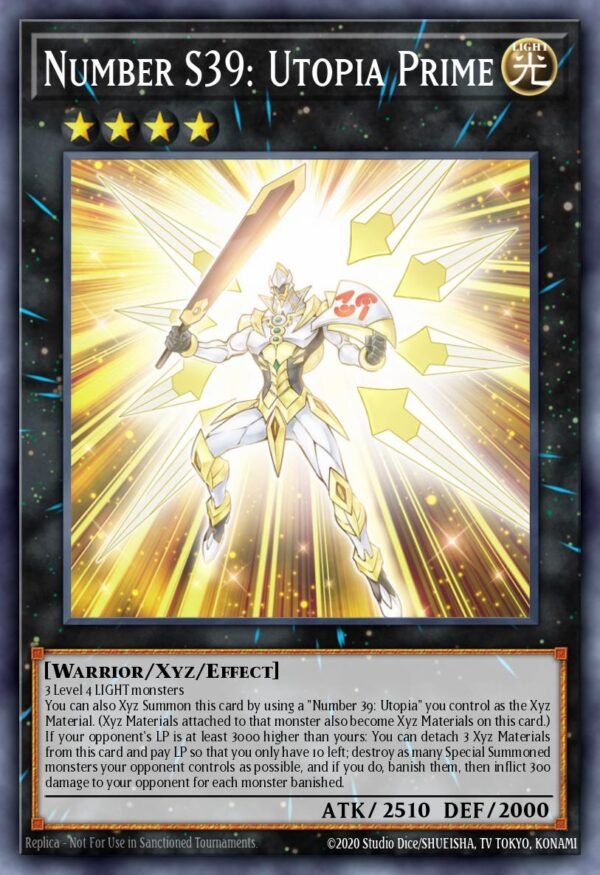 Number S39: Utopia Prime - Crossed Souls (Super Rare)