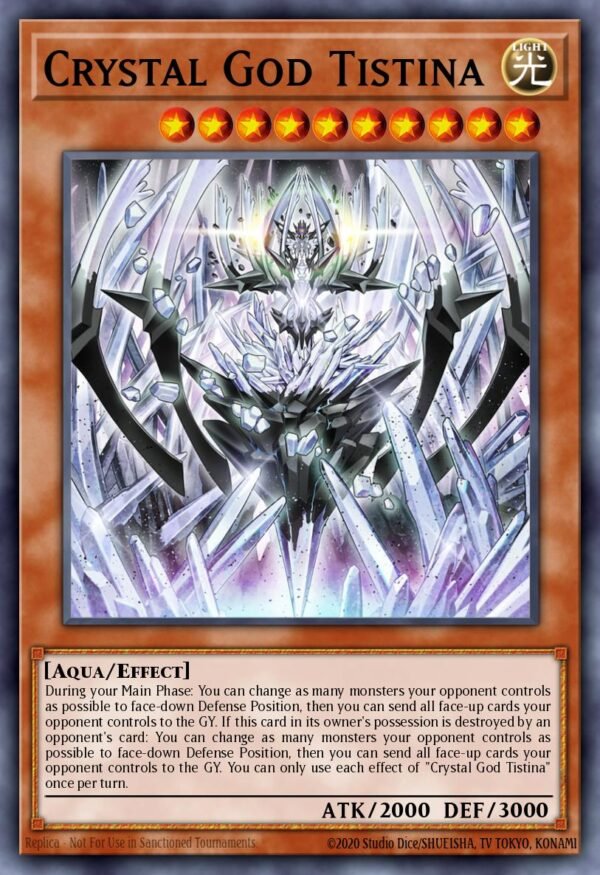 Crystal God Tistina - Duelist Nexus (Quarter Century Secret Rare)