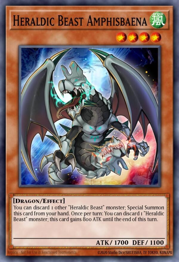 Heraldic Beast Amphisbaena - World Superstars (Super Rare)