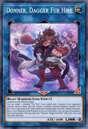 Donner, Dagger Fur Hire - Darkwing Blast (Super Rare)