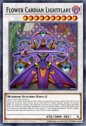 Flower Cardian Lightflare - Raging Tempest (Rare)