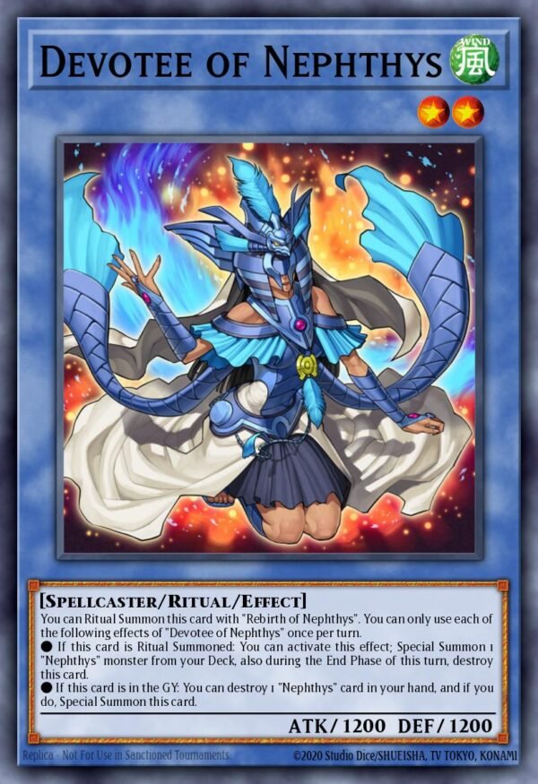 Devotee of Nephthys - Hidden Summoners (Secret Rare)