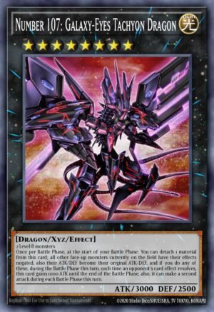 Number 107: Galaxy-Eyes Tachyon Dragon - Battles of Legend: Chapter 1 (Common)