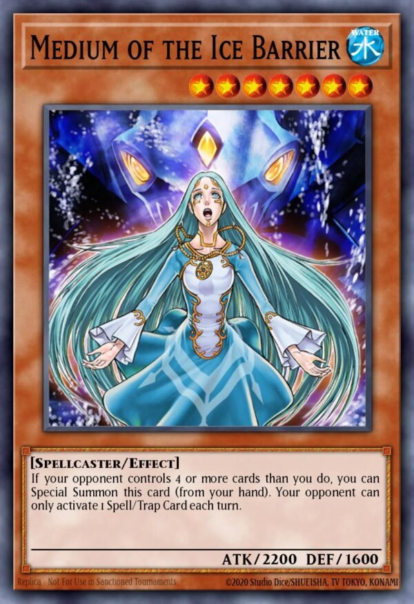 Medium of the Ice Barrier - Structure Deck: Freezing Chains (Common)