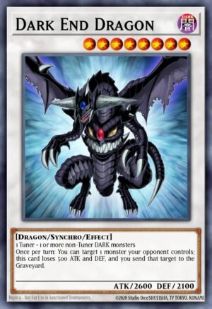 Dark End Dragon - Quarter Century Bonanza (Quarter Century Secret Rare)