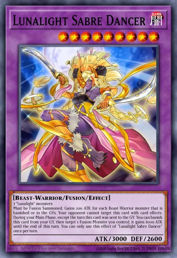 Lunalight Sabre Dancer - Legendary Duelists: Sisters of the Rose (Super Rare)