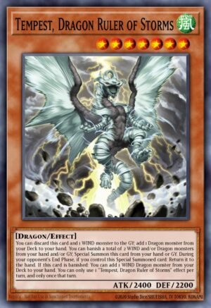 Tempest, Dragon Ruler of Storms - Quarter Century Bonanza (Ultra Rare)