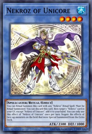 Nekroz of Unicore - Quarter Century Bonanza (Platinum Secret Rare)