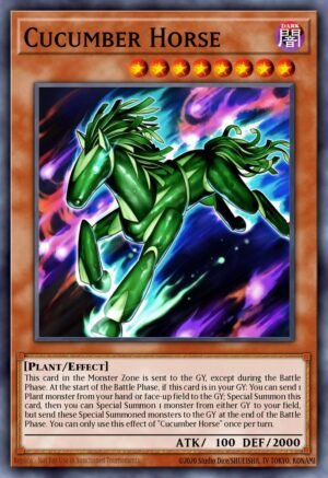 Cucumber Horse - Darkwing Blast (Common)