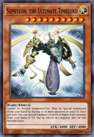 Sephylon, the Ultimate Timelord - Battles of Legend: Relentless Revenge (Ultra Rare)
