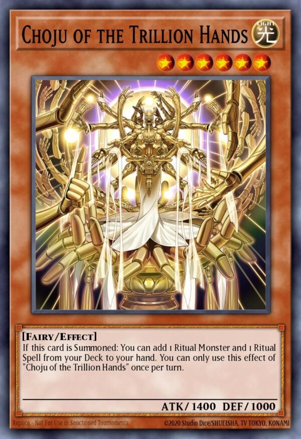 Choju of the Trillion Hands - Photon Hypernova (Super Rare)