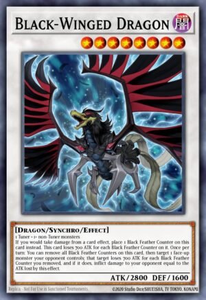 Black-Winged Dragon - Legendary Duelists: White Dragon Abyss (Common)