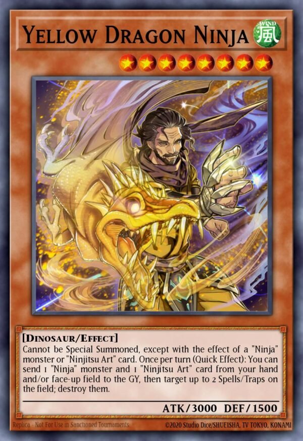 Yellow Dragon Ninja - Shadows in Valhalla (Secret Rare)