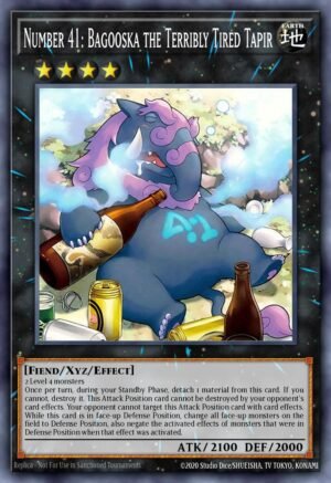 Number 41: Bagooska the Terribly Tired Tapir - Circuit Break (Super Rare)