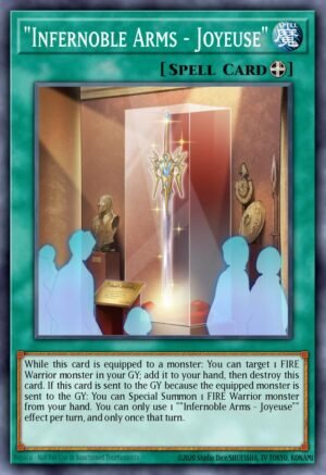 "Infernoble Arms - Joyeuse" - 2021 Tin of Ancient Battles (Super Rare)