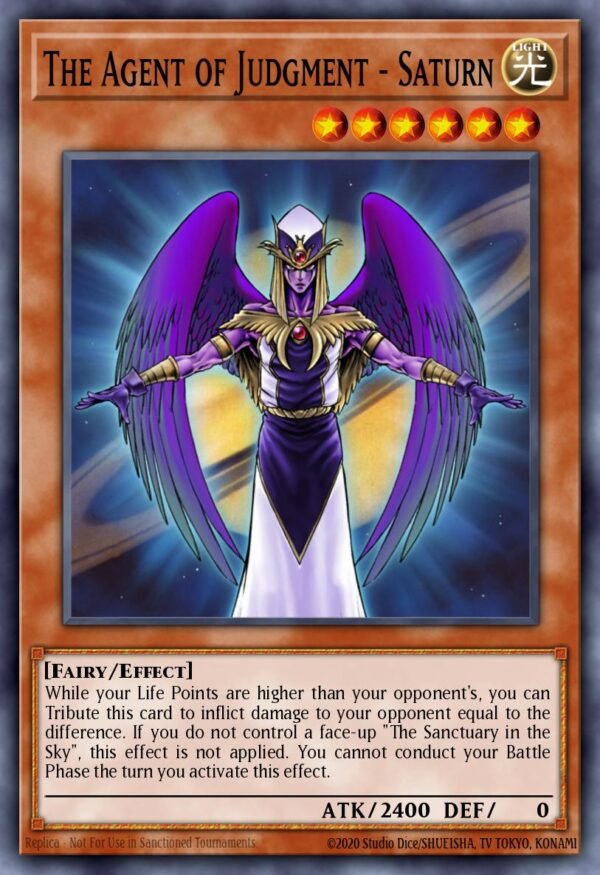 The Agent of Judgment - Saturn - Lost Sanctuary Structure Deck (Common)
