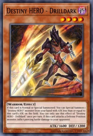 Destiny HERO - Drilldark - Legendary Hero Decks (Common)