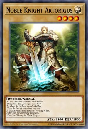 Noble Knight Artorigus - Noble Knights of the Round Table Box Set (Platinum Rare)