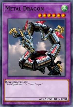 Metal Dragon - Legend of Blue Eyes White Dragon (Rare)