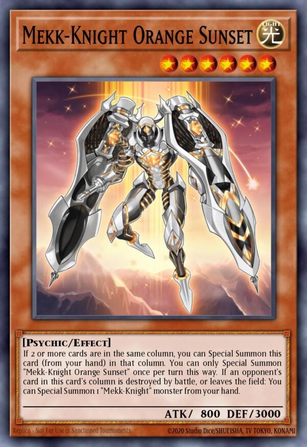 Mekk-Knight Orange Sunset - 2018 Mega-Tin Mega Pack (Common)