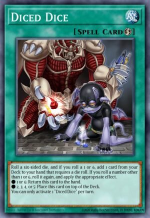 Diced Dice - Rise of the Duelist (Common)