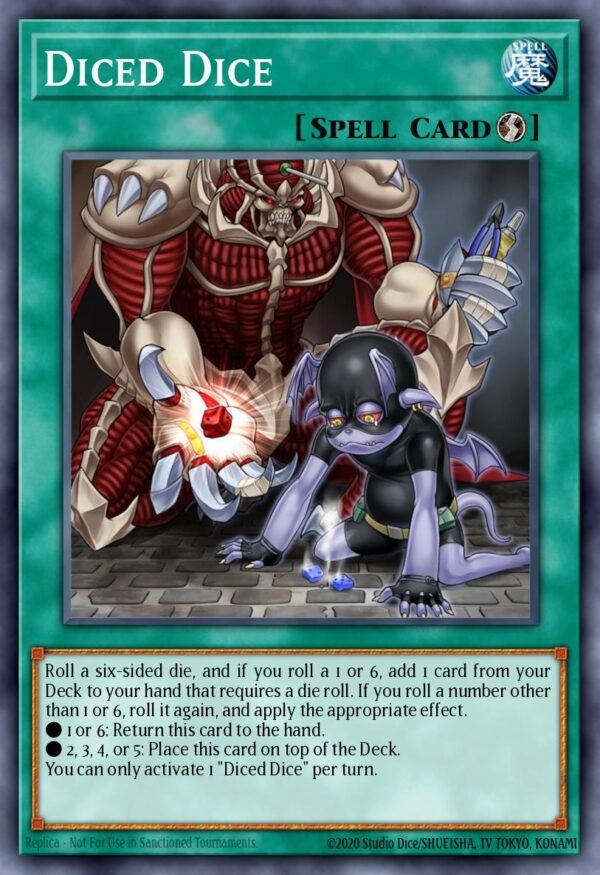 Diced Dice - Rise of the Duelist (Common)