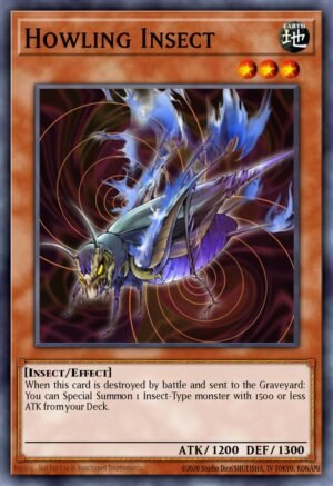 Howling Insect - Speed Duel: Streets of Battle City (Common)
