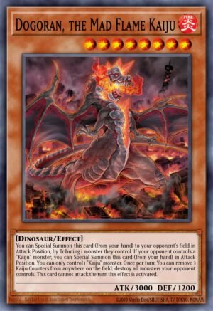 Dogoran, the Mad Flame Kaiju - Battles of Legend: Chapter 1 (Ultra Rare)