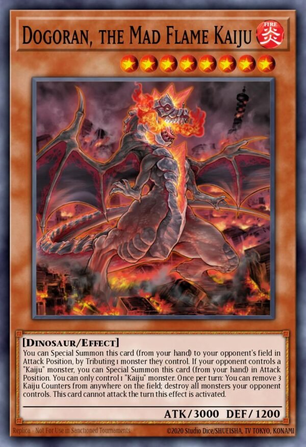 Dogoran, the Mad Flame Kaiju - Battles of Legend: Chapter 1 (Ultra Rare)