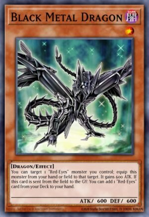 Black Metal Dragon - Legendary Duelists: Season 1 (Common)