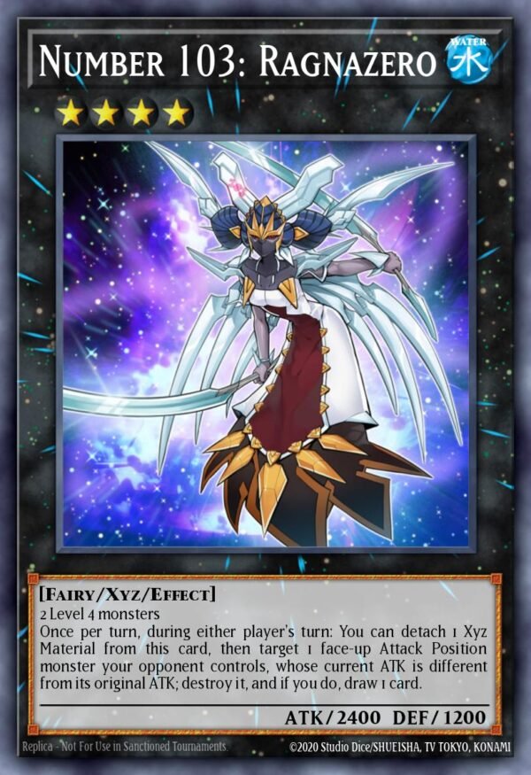 Number 103: Ragnazero - Astral Pack Seven (Super Rare)