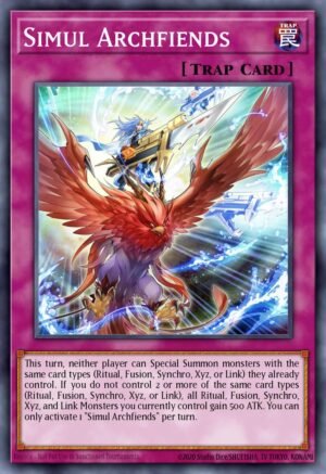 Simul Archfiends - Darkwing Blast (Super Rare)