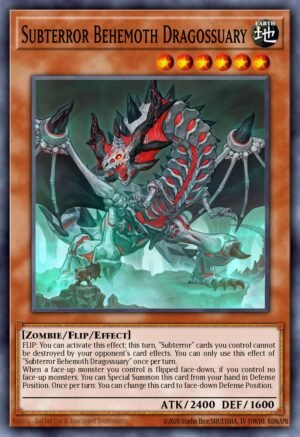 Subterror Behemoth Dragossuary - Raging Tempest (Super Rare)