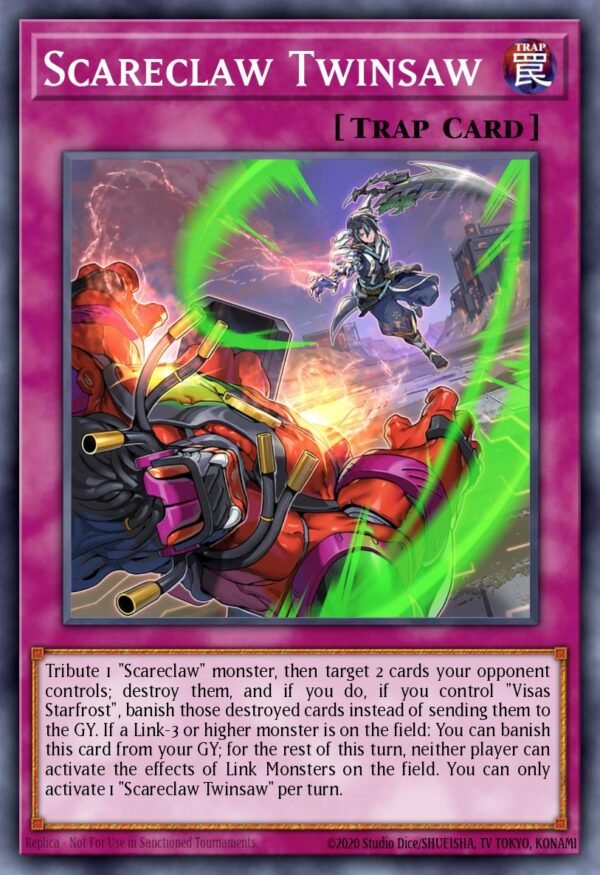 Scareclaw Twinsaw - Darkwing Blast (Common)