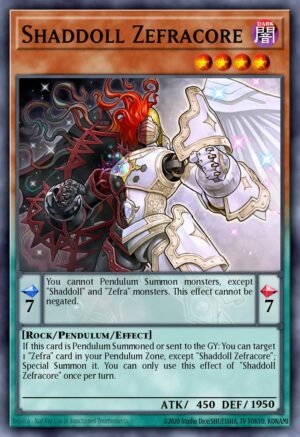 Shaddoll Zefracore - Crossed Souls (Common)