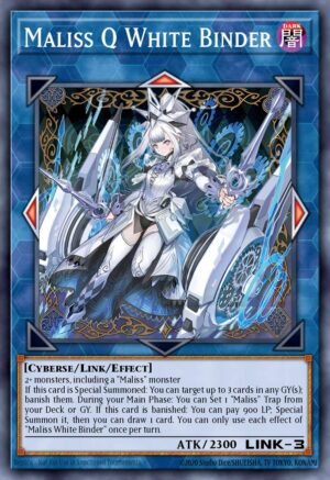 Maliss Q White Binder - Crossover Breakers (Super Rare)
