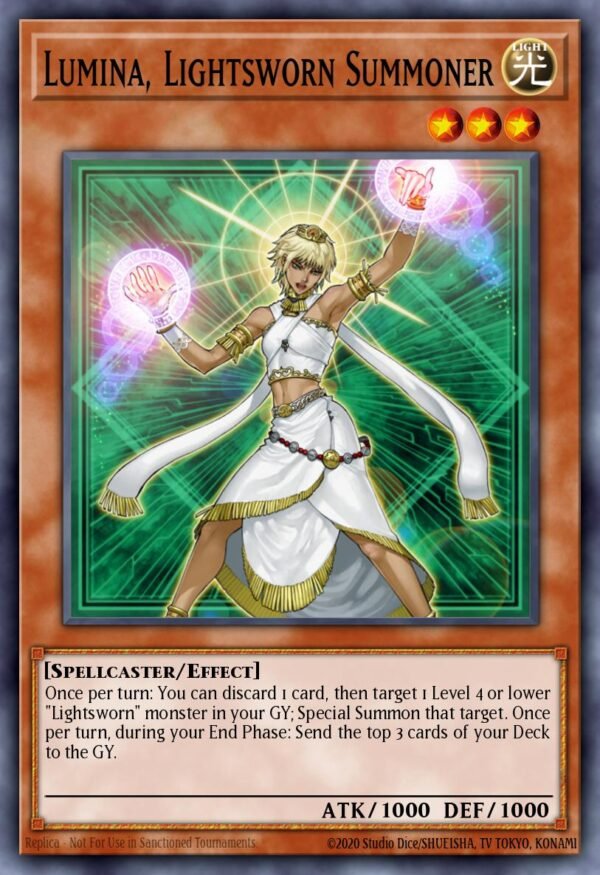 Lumina, Lightsworn Summoner - The Lost Art Promotion (series) (Common)