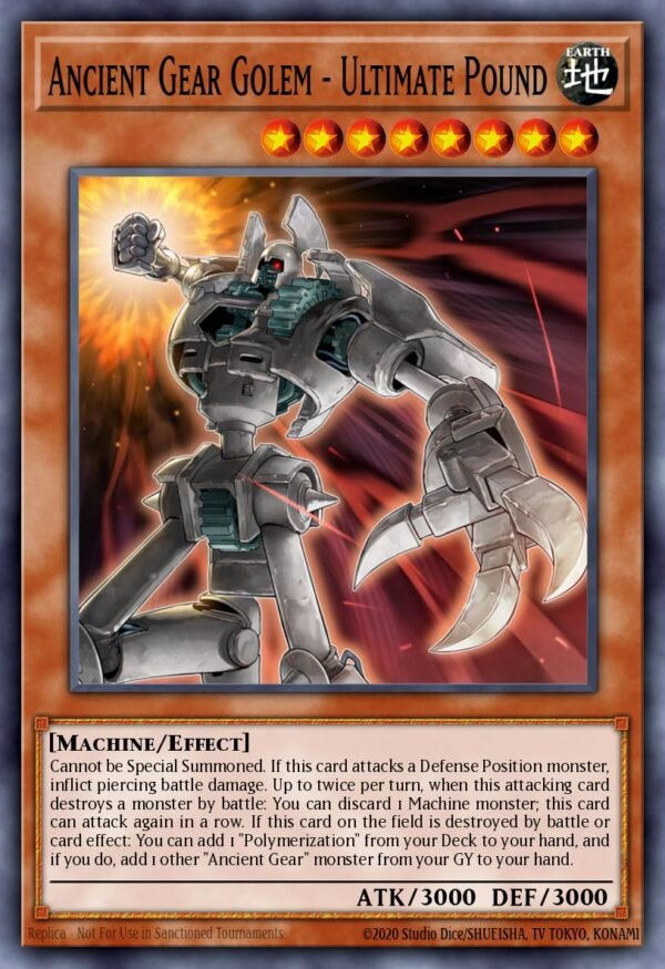 Ancient Gear Golem - Ultimate Pound - 2018 Mega-Tin Mega Pack (Common)