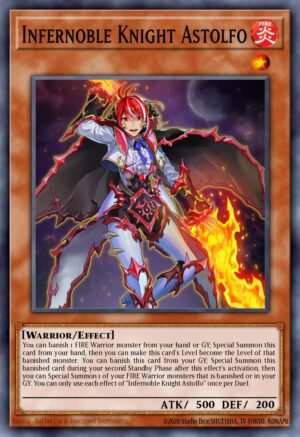 Infernoble Knight Astolfo - Rise of the Duelist (Common)