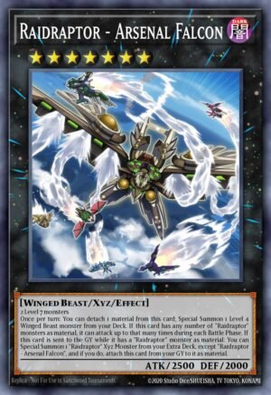 Raidraptor - Arsenal Falcon - Rise of the Duelist (Super Rare)