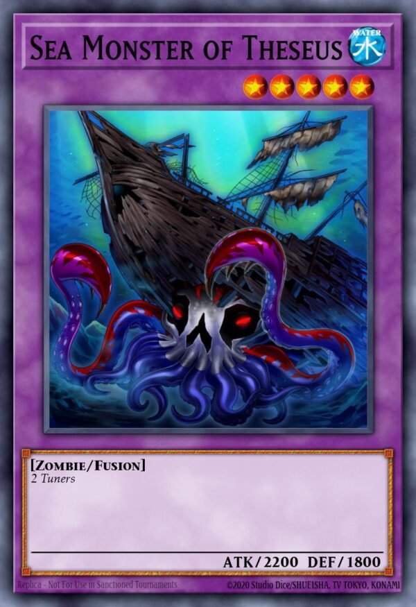 Sea Monster of Theseus - Raging Tempest (Secret Rare)