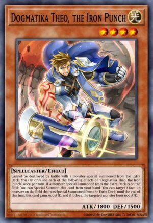 Dogmatika Theo, the Iron Punch - Rise of the Duelist (Common)