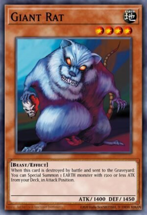 Giant Rat - Starter Deck: Yuya (Common)