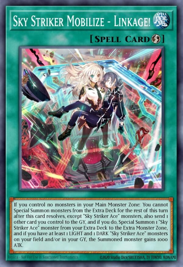 Sky Striker Mobilize - Linkage! - Quarter Century Bonanza (Quarter Century Secret Rare)