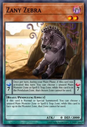 Zany Zebra - Breakers of Shadow (Short Print)