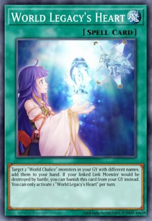 World Legacy's Heart - 2018 Mega-Tin Mega Pack (Common)