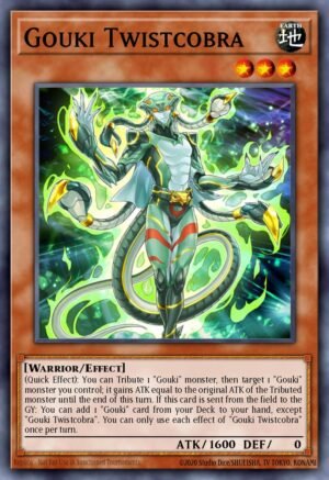 Gouki Twistcobra - 2018 Mega-Tin Mega Pack (Super Rare)